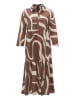 OPUS Kleid in Hellbraun