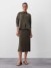 Someday Leinen-Hemd in Khaki