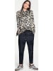 Heine Leren broek donkerblauw