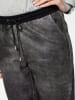 Heine Lederhose in Anthrazit