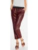 Heine Leren broek bruin