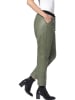 Heine Lederhose in Khaki