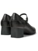 Camper Leder-Spangenpumps in Schwarz