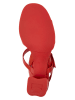 Camper Leder-Sandaletten in Rot