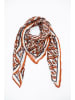 Garcia Tuch in Creme/ Orange/ Schwarz
