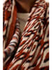 Garcia Tuch in Creme/ Orange/ Schwarz