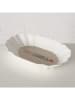 Boltze Półmiski (2 szt.) w kolorze czerwono-szaro-białym - 20 x 12 x 3 cm