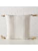 Boltze Kissen "Linel" in Beige/ Weiß - (L)30 x (B)50 cm