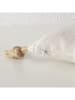 Boltze Kussen "Linel" beige/wit - (L)40 x (B)40 cm