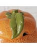 Boltze Marmeladendose "Orange" in Orange - (H)12 x  Ø 13 cm