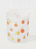 Boltze 4er- Set: Windlichter "Fruits" in Orange/ Gelb/ Hellblau