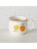 Boltze 3-delige set: koffiekoppen "Fruits" geel/oranje - 180 ml