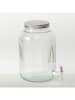 Boltze Drankdispenser "Drinky" kleurloos - (B)22 x (H)25 x (D)16 cm