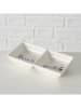 Boltze 2-delige set: serveerkommen "BBQ" beige - (B)14 x (H)7 x (D)3 cm