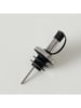 Boltze 2-delige set: olie- en azijndispenser "BBQ" transprant/zwart - 500 ml