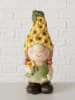 Boltze 2-delige set: decofiguren "Jessy" geel/groen - (H)21 cm