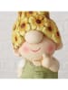 Boltze 2-delige set: decofiguren "Jessy" geel/groen - (H)21 cm