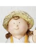 Boltze 2-delige set: decofiguren "Nicci" groen/geel - (H)41 cm