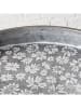 Boltze Tablett "Polly" in Grau - Ø 41 cm