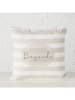 Boltze Kussen "Sands" beige/wit - (L)45 x (B)45 cm