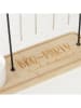 Boltze 6tlg. Grillbesteck-Set "BBQ" in Hellbraun/ Schwarz - (B)30 x (H)35 x (T)10 cm