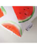 Boltze Kissen "Watermelon" in Rot - (L)45 x (B)45 cm
