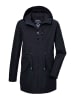 Killtec Parka "Kos" in Schwarz