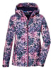 Killtec Softshelljas "Kos" blauw/lichtroze