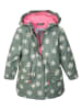 First Instinct by Killtec 2-delige regenoutfit "First Instinct" groen/lichtroze