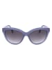 Derek Lam Damen-Sonnenbrille in Blau/ Anthrazit