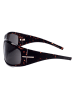 Hugo Boss Damen-Sonnenbrille in Schwarz/ Hellbraun