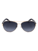 Marc Jacobs Damskie okulary przeciwsłoneczne w kolorze złoto-czarnym