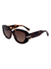 Marc Jacobs Damskie okulary przeciwsłoneczne w kolorze brązowym