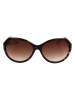 Ted Baker Damskie okulary przeciwsłoneczne w kolorze ciemnobrązowym