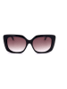Ted Baker Damen-Sonnenbrille in Schwarz/ Rosa