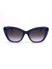 Ted Baker Damen-Sonnenbrille in Dunkelblau-Gold/ Lila