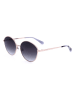Ted Baker Damen-Sonnenbrille in Gold/ Lila