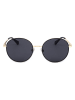 Ted Baker Damen-Sonnenbrille in Gold/ Schwarz