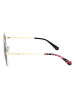 Ted Baker Damen-Sonnenbrille in Gold/ Schwarz