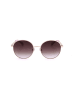 Ted Baker Damskie okulary przeciwsłoneczne w kolorze złoto-brązowo-jasnoróżowym