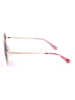 Ted Baker Damskie okulary przeciwsłoneczne w kolorze złoto-brązowo-jasnoróżowym
