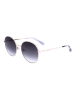 Ted Baker Damen-Sonnenbrille in Gold/ Grau