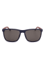Tommy Hilfiger Męskie okulary przeciwsłoneczne w kolorze niebiesko-bordowo-brązowym