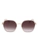 Tommy Hilfiger Damen-Sonnenbrille in Gold/ Rosa