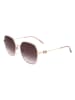 Tommy Hilfiger Damen-Sonnenbrille in Gold/ Rosa