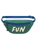 Lässig Gürteltasche "Little Gang Fun" in Grün - (L)27 cm - (H)13 cm