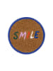 Lässig 3er-Set: Patches "Little Gang Smile/Fun" in Blau/ Hellbraun/ Grün