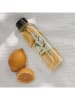 Eulenschnitt Trinkflasche "Herz" in Transparent/ Schwarz - 500 ml