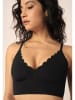 Skiny Bustier in Schwarz