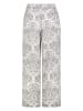 Eight2Nine Broek wit/lichtgrijs